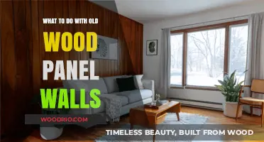 Revamp Your Space: Creative Ideas for Old Wood Panel Walls