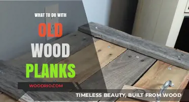 Creative Ways to Repurpose Old Wood Planks for DIY Projects