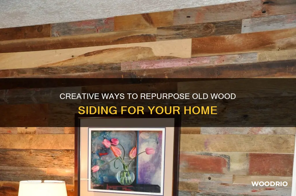 what to do with old wood siding
