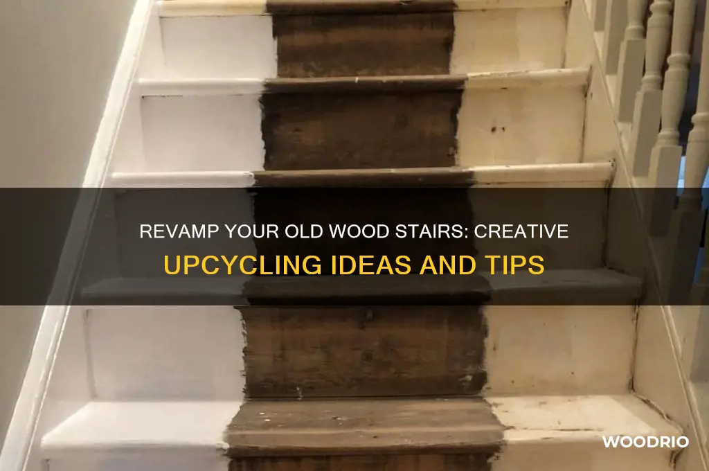 what to do with old wood stairs