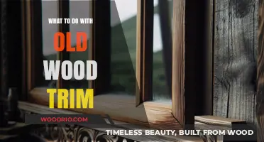 Revamp Your Space: Creative Ideas for Repurposing Old Wood Trim