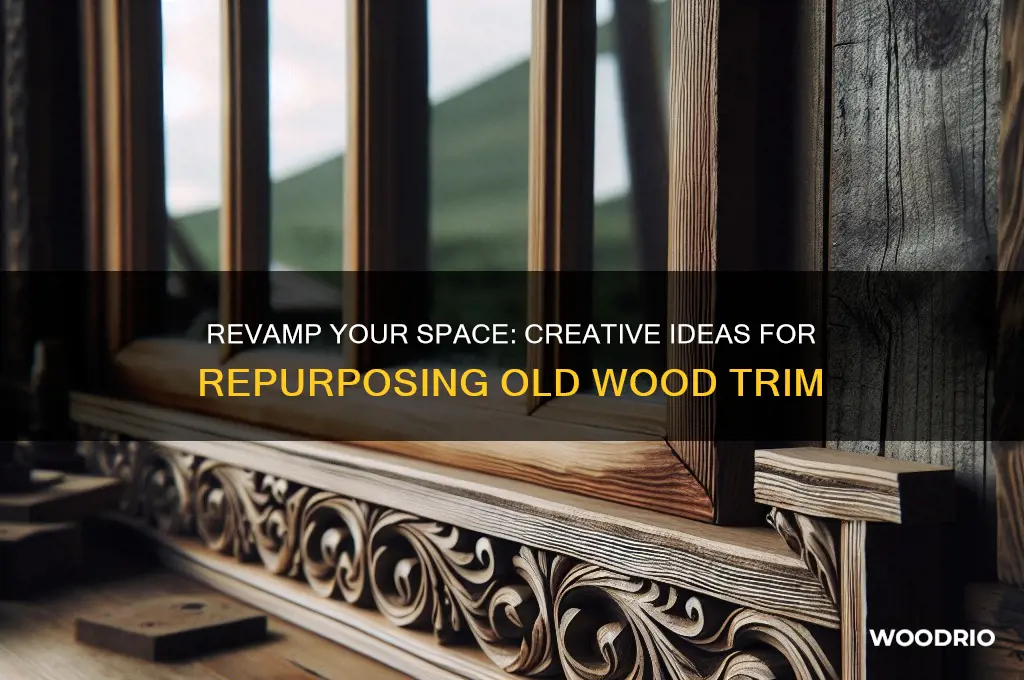 what to do with old wood trim