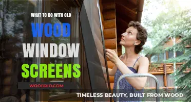 Creative Ways to Repurpose Old Wood Window Screens for Home Décor