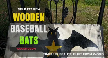 Creative Ways to Repurpose Old Wooden Baseball Bats for New Uses
