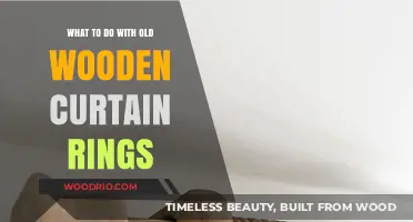 Creative Repurposing Ideas for Old Wooden Curtain Rings: DIY Projects