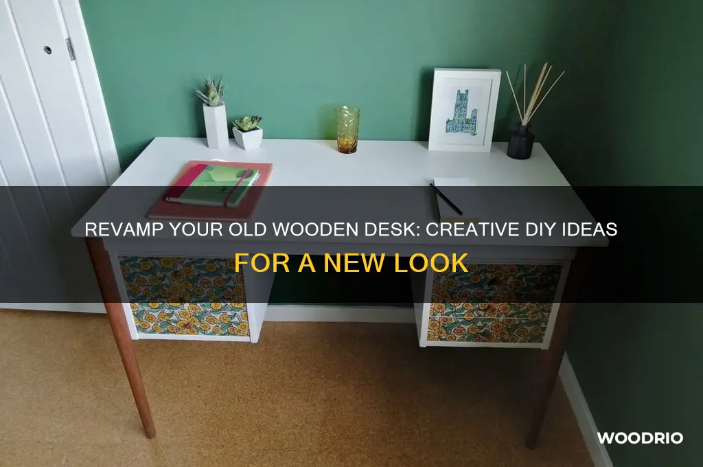 what to do with old wooden desk