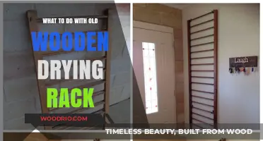 Creative Repurposing Ideas for Your Old Wooden Drying Rack