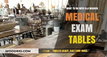 Repurposing Old Wooden Medical Exam Tables: Creative Ideas for New Life