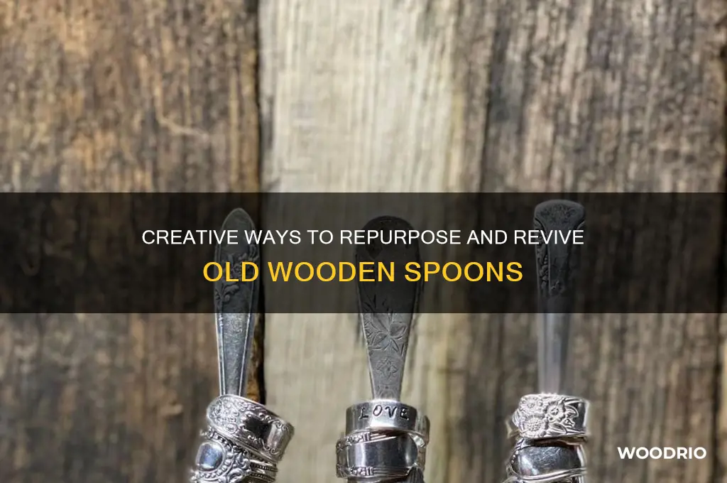 what to do with old wooden spoons