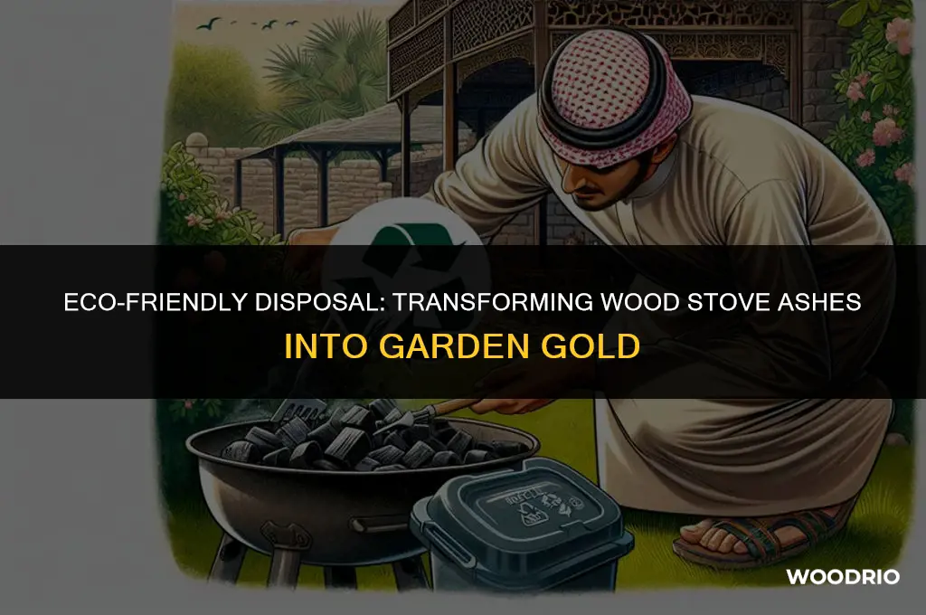 what to do with wood burning stove ashes