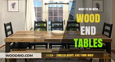 Creative Ways to Repurpose and Revamp Wood End Tables