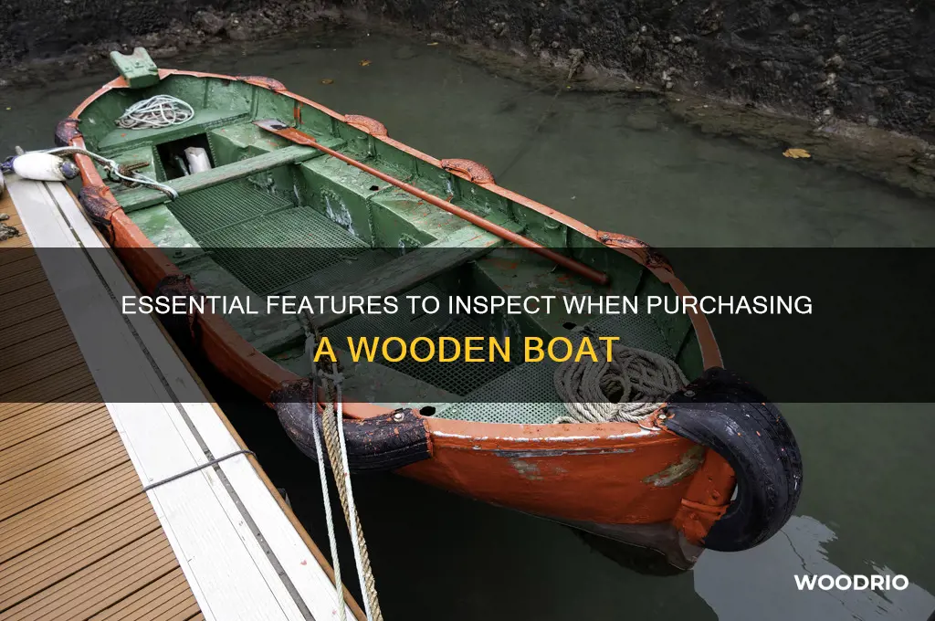 what to look for when buying a wooden boat