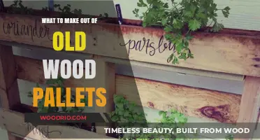 Creative DIY Projects: Transforming Old Wood Pallets into Functional Art