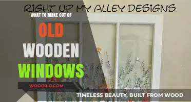 Creative Repurposing Ideas for Old Wooden Windows: DIY Projects
