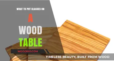 Protect Your Wood Table: Best Practices for Placing Glasses Safely