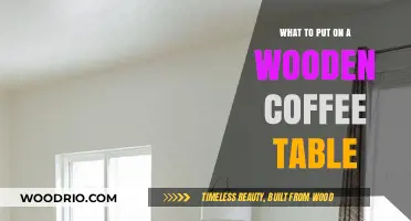 Stylish Decor Ideas: What to Put on a Wooden Coffee Table