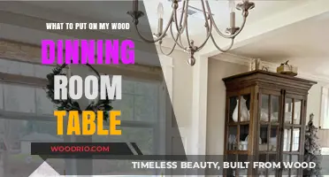 Enhance Your Wood Dining Table: Stylish Decor Ideas and Tips