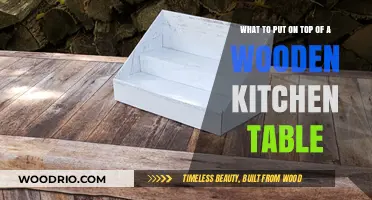 Enhance Your Wooden Kitchen Table: Top Stylish and Practical Cover Ideas