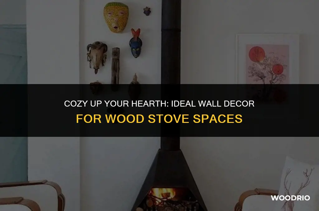 what to put on wall behind wood stove
