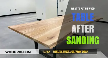 Revive Your Wood Table: Post-Sanding Finishing Essentials and Techniques