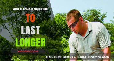 Protect Your Wood Fence: Best Sprays for Longevity and Durability
