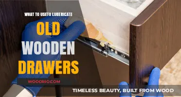 Best Lubricants to Silence and Smooth Old Wooden Drawers
