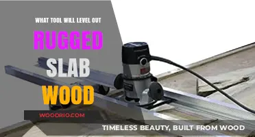 Mastering Woodwork: Essential Tools for Leveling Rugged Slab Wood