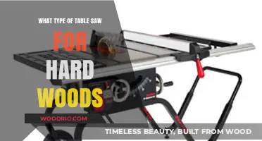 Choosing the Right Table Saw for Cutting Hardwoods: A Guide
