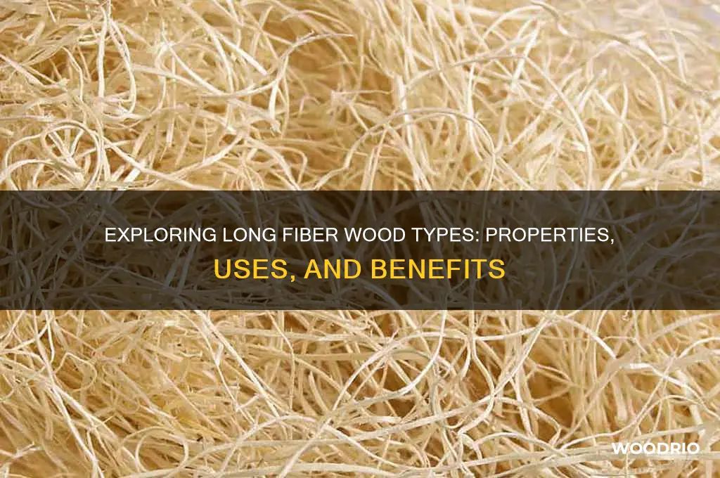 what type of wood is long fiber
