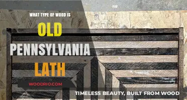 Old Pennsylvania Lath Wood: Types, History, and Identification Guide