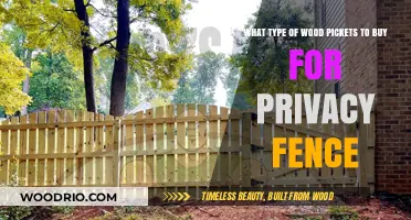Choosing the Best Wood Pickets for Your Privacy Fence