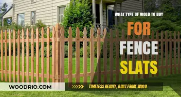 Choosing the Best Wood for Durable and Attractive Fence Slats