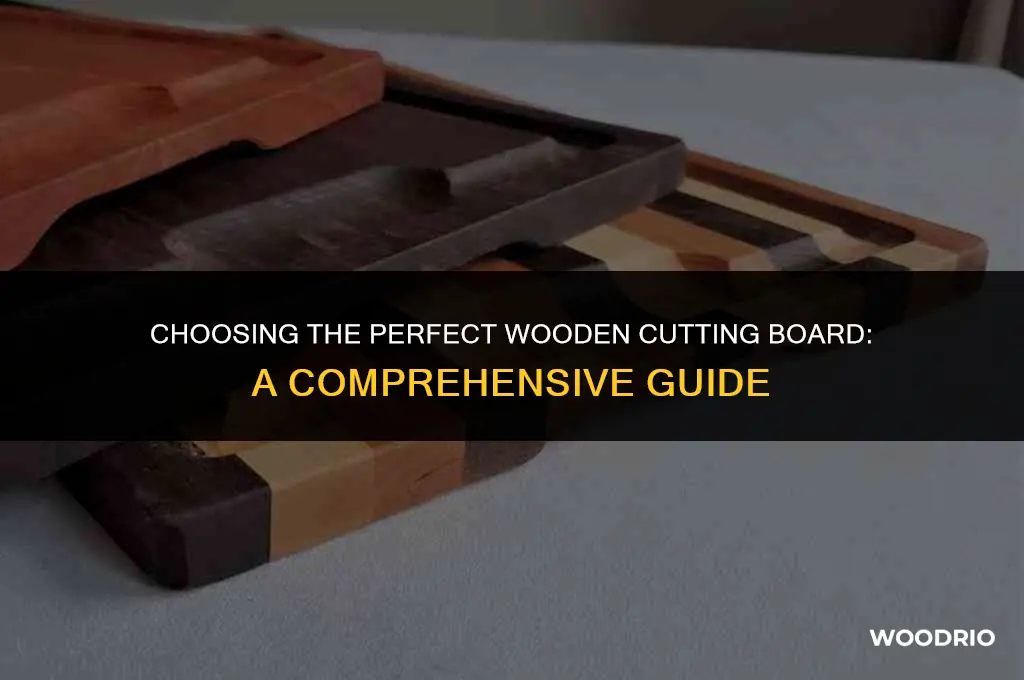 what type of wooden cutting board is best