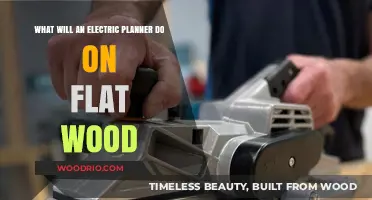 Precision Planning: How Electric Planers Transform Flat Wood Surfaces