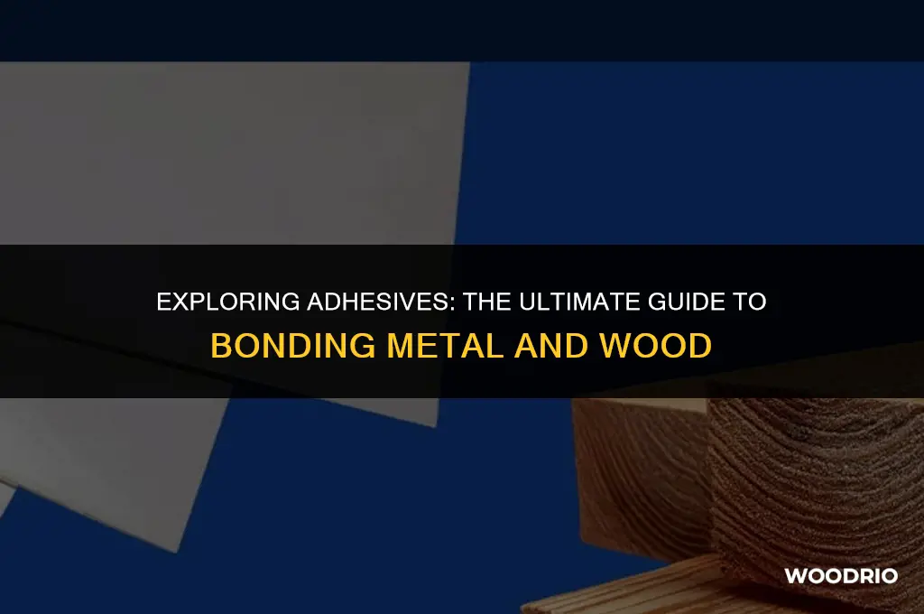 what will bond metal to wood