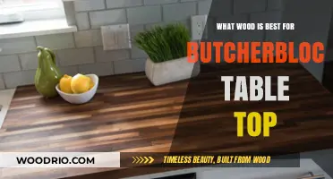 Choosing the Perfect Wood for Your Butcher Block Table Top