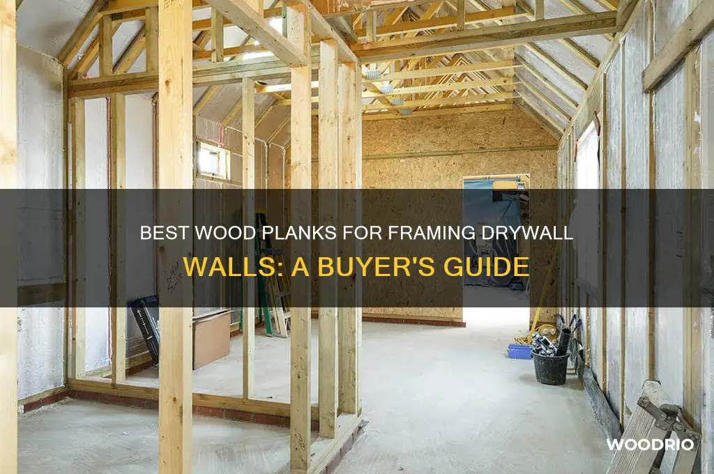 what wood planks to buy to frame drywall wall