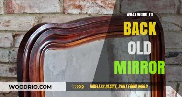Reviving Vintage Mirrors: Best Wood Choices for Restoration and Backing