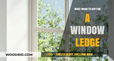 Choosing the Perfect Wood for Your Window Ledge: A Guide