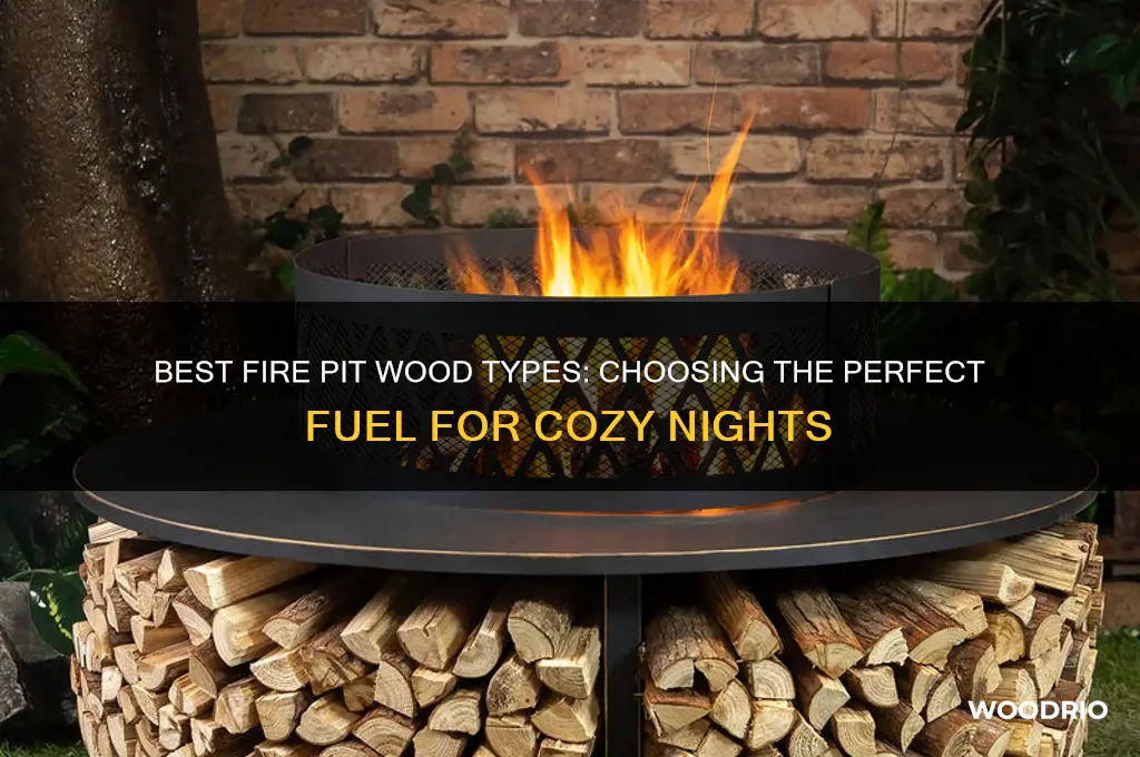 what wood to buy for fire pit