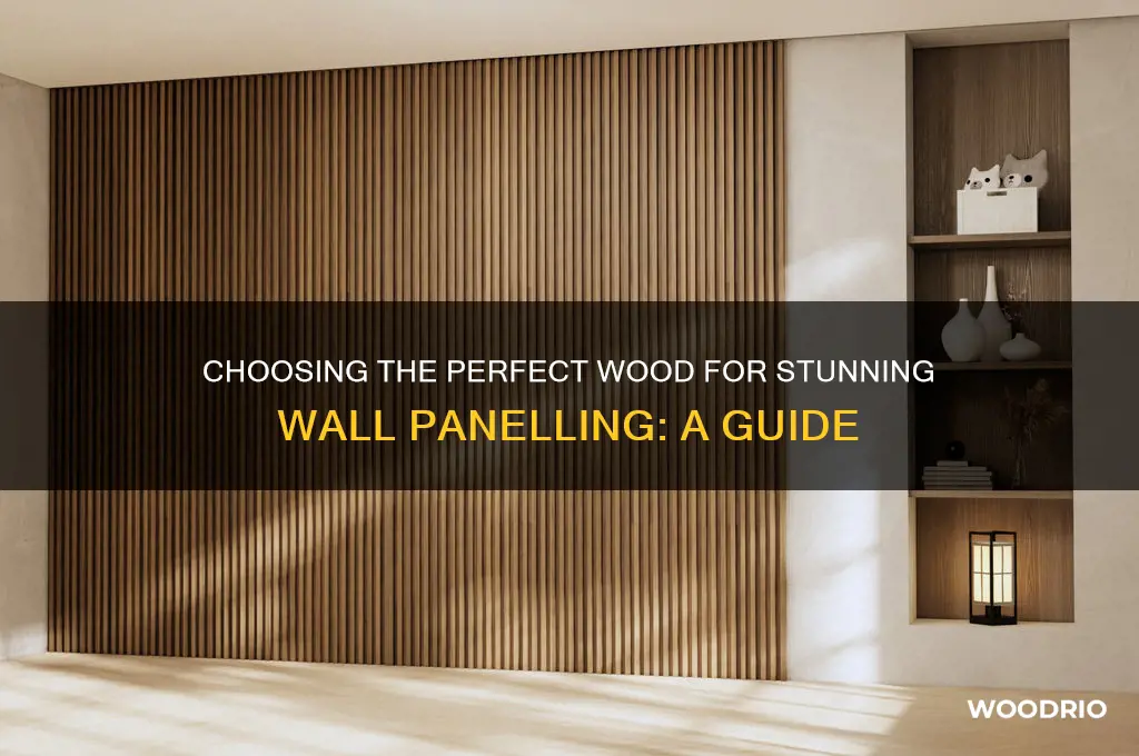 what wood to buy for panelling