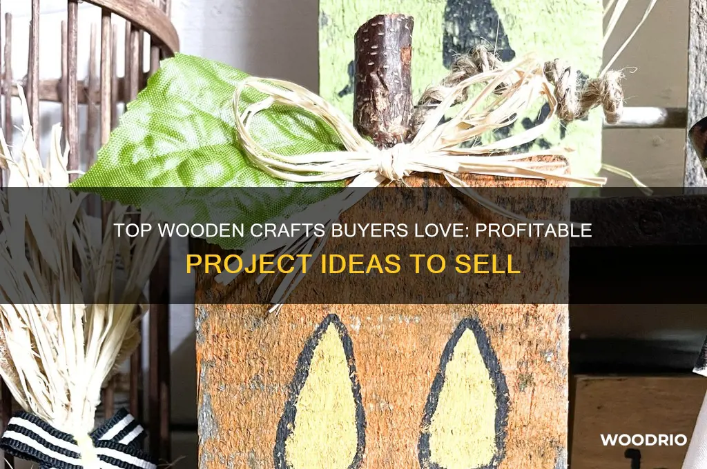 what wooden project will people buy