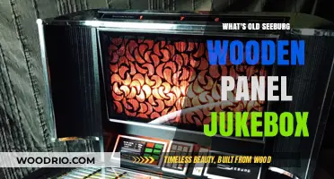 Exploring the Vintage Seeburg Wooden Panel Jukebox: A Classic Treasure