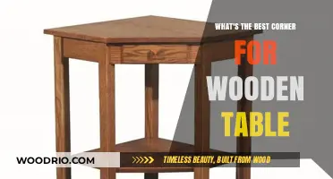 Choosing the Perfect Corner for Your Wooden Table: A Guide