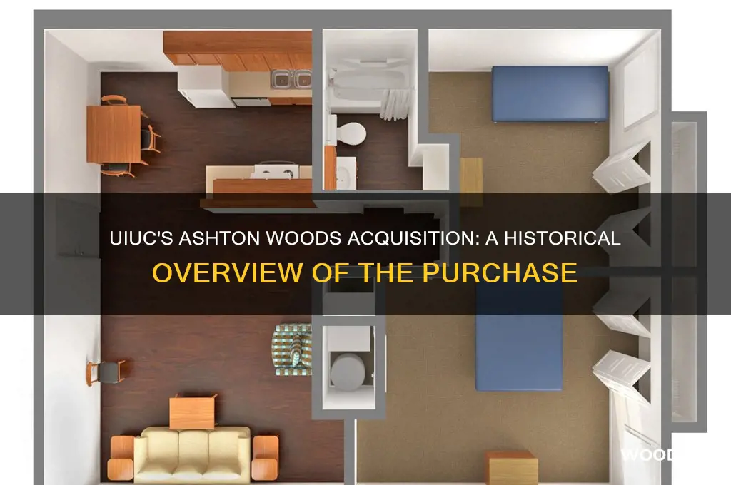 when did uiuc buy ashton woods