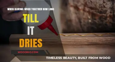 Wood Glue Drying Time: How Long to Wait for a Strong Bond