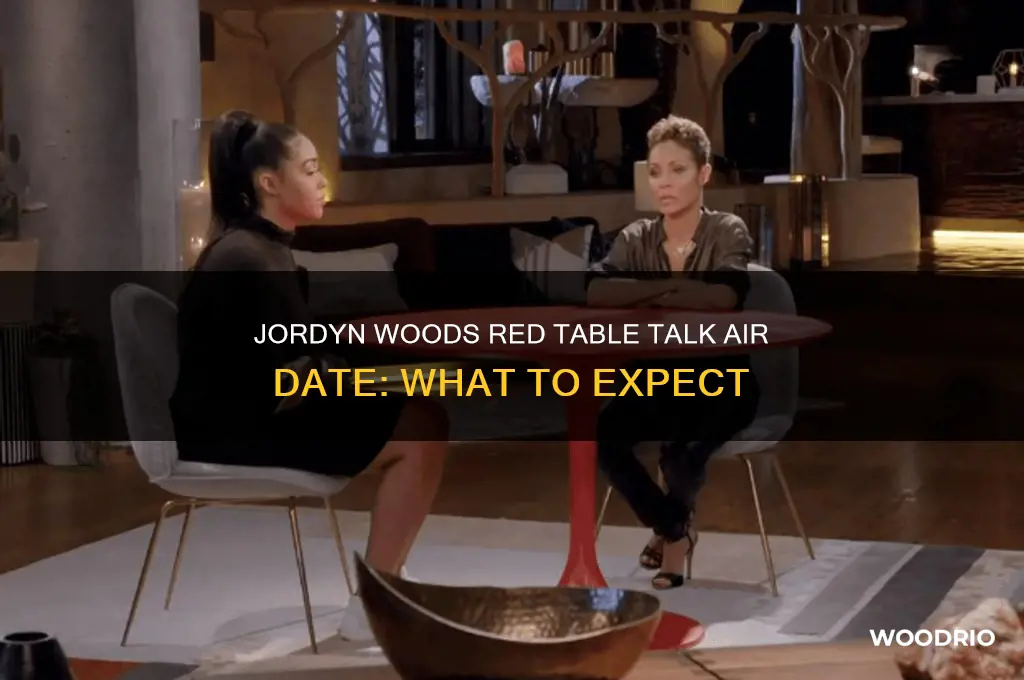 when is jordyn woods red table talk airing