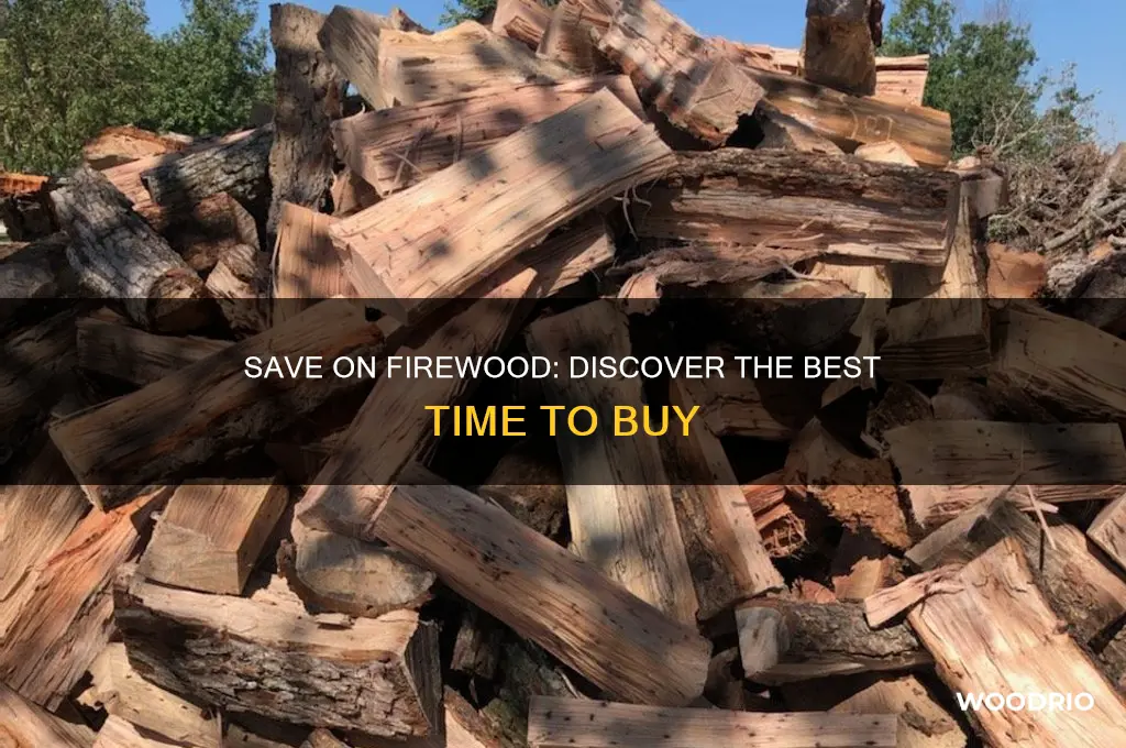 when is xheapest time to buy fire wood