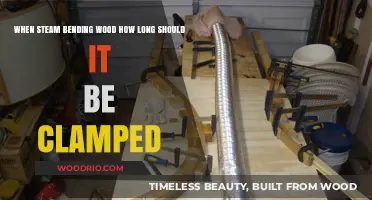 Steam Bending Wood: Optimal Clamping Time for Perfect Curves
