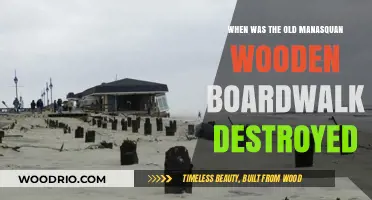 The Destruction of Manasquan's Historic Wooden Boardwalk: A Timeline
